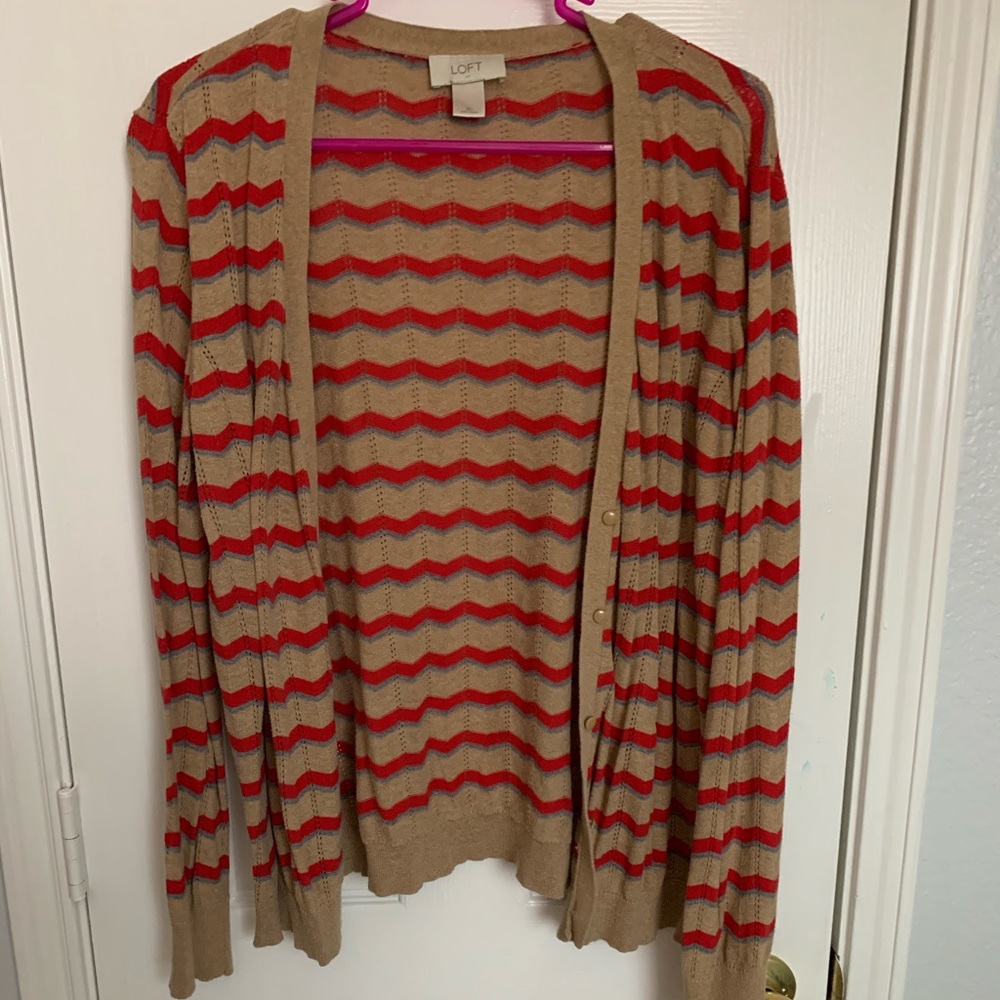 Chevron cardigan